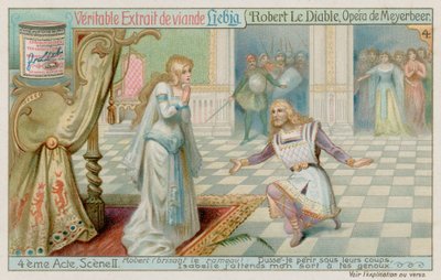 Robert bevallja vétkét Izabella hercegnőnek alkotó: European School