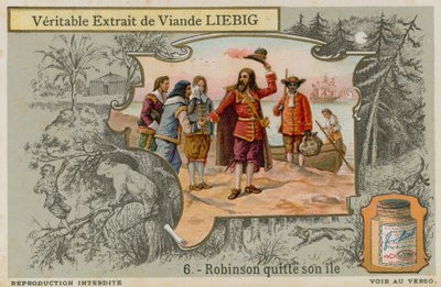 Robinson Crusoe elhagyja a szigetet alkotó: European School