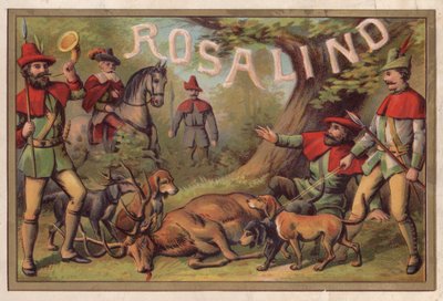 Rosalind (chromolitho) alkotó: European School