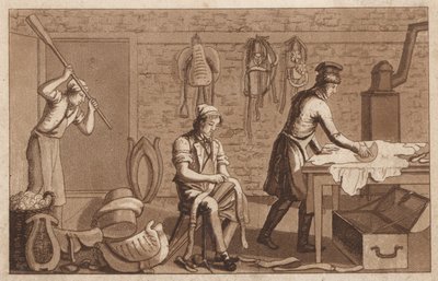 Nyergesek (litho) alkotó: European School
