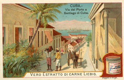Santiago de Cuba (chromolitho) alkotó: European School