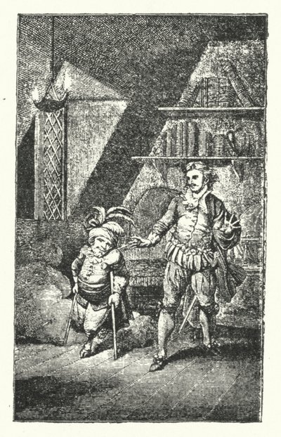 Jelenet Joseph Haydn első operájából, a Der krumme Teufelből (A sántító ördög) (metszet) alkotó: European School