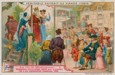 Shakespeare gyerekként először segített drámai produkcióban alkotó: European School