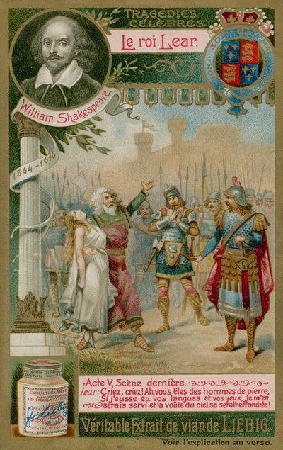 Shakespeare Lear király alkotó: European School