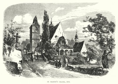 Szent Márton kápolna, Zug (metszet) alkotó: European School