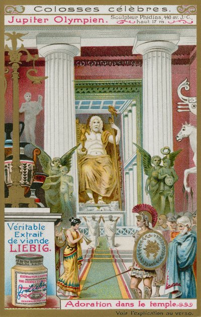 Jupiter szobra Phidiastól alkotó: European School