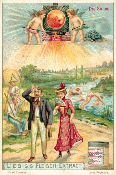 Napos idő (chromolitho) alkotó: European School