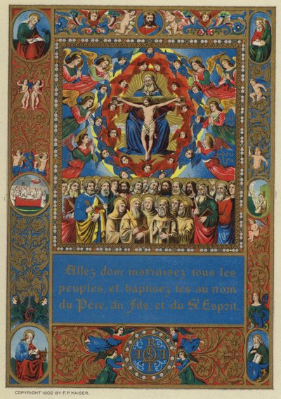 The Church Militant (színes litográfia) alkotó: European School