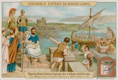 A megariaiak Kr.e. 667-ben találták meg Bizáncot alkotó: European School