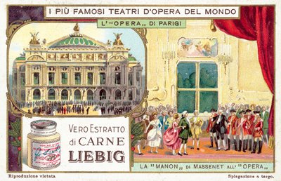Párizsi Opera (chromolitho) alkotó: European School