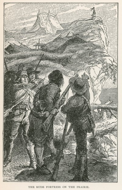 A durva erőd a prérin (metszet) alkotó: European School