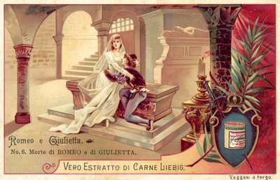 Rómeó és Júlia halála (chromolitho) alkotó: European School