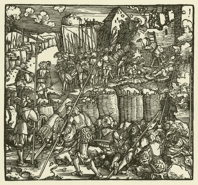 Egy vár megrohanása, 1532 alkotó: European School