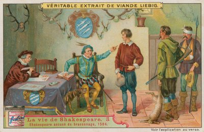 A fiatal Shakespeare-t orvvadászattal vádolják, 1584 alkotó: European School