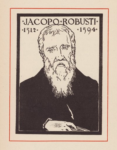 Tintoretto, olasz reneszánsz művész (litográfia) alkotó: European School