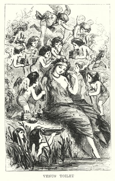 Vénusz vécéje (metszet) alkotó: European School