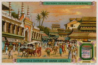 Kilátás egy utcára Bombayben alkotó: European School