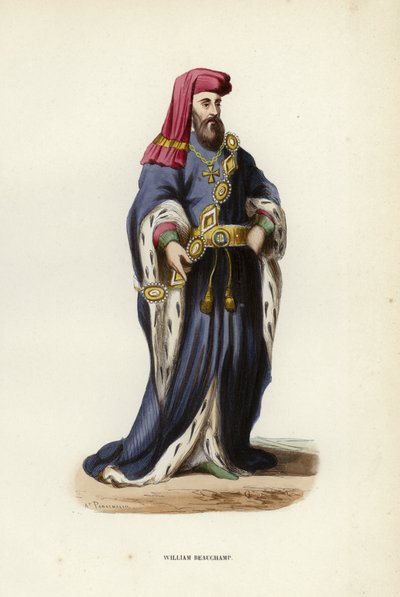William Beauchamp (színes metszet) alkotó: European School