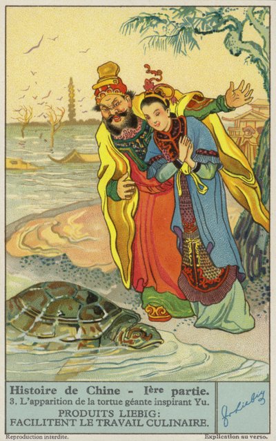 Yu a Nagy és az óriásteknős (chromolitho) alkotó: European School