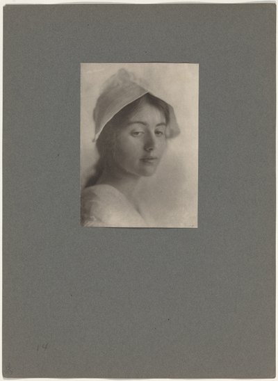 Tanulmányfej,1910 (fotó) alkotó: Eva Watson