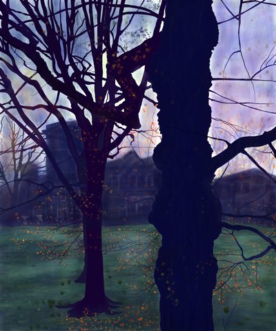 Prospect Park, hajnal, kora tavasz alkotó: Evan Sklar