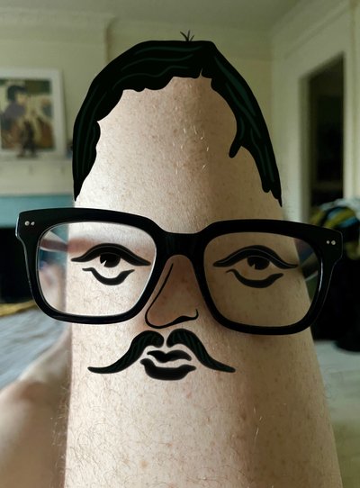 Comb Guy, 2020-24 körül (digitális művészet) alkotó: Evan Sklar