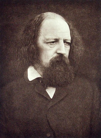 Alfred, Lord Tennyson (1809-92) portréja, 1889-91 körül (f/w fotó) alkotó: Eveleen Myers