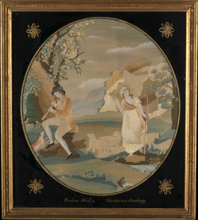 Az Alpok juhásznője, kb. 1812. alkotó: Evelina Hull