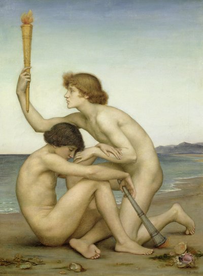 Foszfor és Hesperus, 1881 alkotó: Evelyn De Morgan