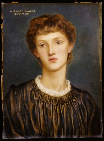 Margaret Rawlins portréja, 1883 alkotó: Evelyn De Morgan