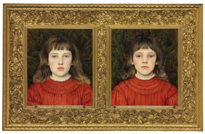 Alice Mildred és Winifred portréi Julia Spencer Stanhope, 1884 alkotó: Evelyn De Morgan