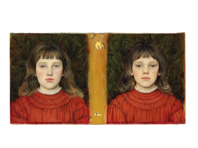 Alice Mildred és Winifred portréi Julia Spencer Stanhope, 1884 alkotó: Evelyn De Morgan