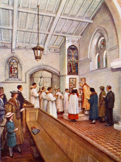 "Keresztelj meg minden nemzetet" (színes litó) alkotó: Evelyn Stuart Hardy