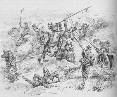 A 16. ulánusok vádja, 1902 alkotó: Evelyn Stuart Hardy