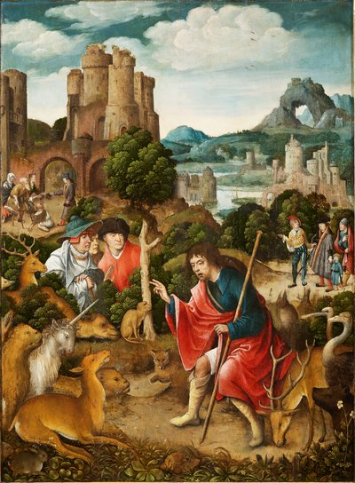 Jelenet Saint Roch életéből, 1517. alkotó: Everaert Orley