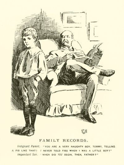 Családi iratok (metszet) alkotó: Everard Hopkins