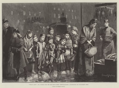 Mi maradt; vagy, Morzsa a gazdag ember asztaláról, Vázlat egy halkereskedő és baromfi bolton kívül alkotó: Everard Hopkins