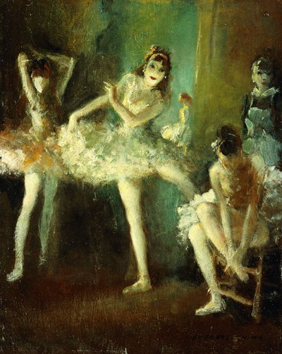 Balett lányok alkotó: Everett Shinn