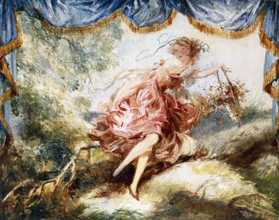 Francia leány alkotó: Everett Shinn