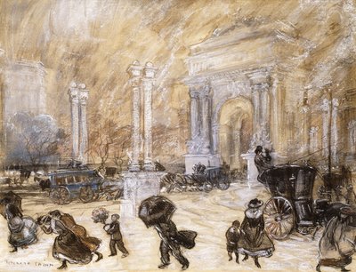 A Dewey Arch, Madison Square alkotó: Everett Shinn