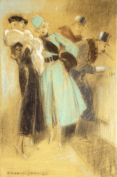 Legrosszabb esetben megnézzük a metszeteit alkotó: Everett Shinn