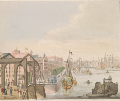 Külső Amszterdamban, kb. 1810-1813 Vue du Buitenkant le long de l