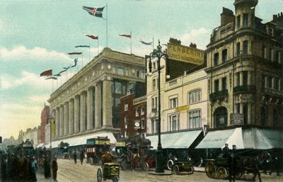 Oxford Street, 1910-es évek. alkotó: Eyre and Spottiswoode