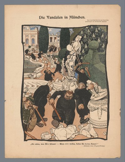 Vicces levelek: A vandálok Münchenben alkotó: Eysler and Co