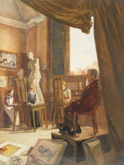 A Művészeti osztály alkotó: F.A. Howard