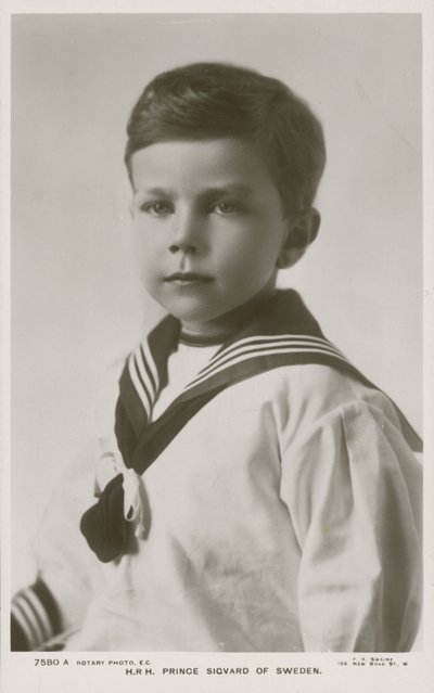 HRH Sigvard svéd herceg, 1913 alkotó: F.A Swaine