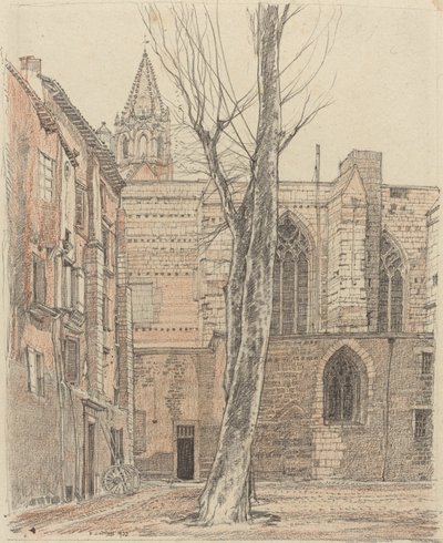 St. Pierre kolostor, Avignon alkotó: F.L. Griggs