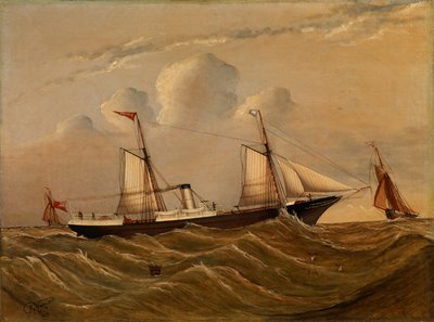 Gőzös Alster alkotó: F.M.P. Wheldon
