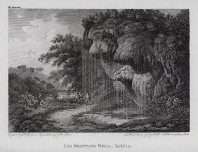 The Dropping Well, Yorkshire (metszet) alkotó: F. (after) Nicholson