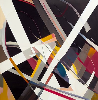 Kortárs absztrakt szürrealizmus festmény, wall art nyomatok alkotó: F. Abderrahim